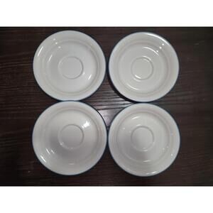 Corelle Coastal Breeze Saucers   set of 4
